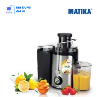 Máy ép trái cây Matika, Máy ép trái cây công suất 600W, Máy ép trái cây 1000ml