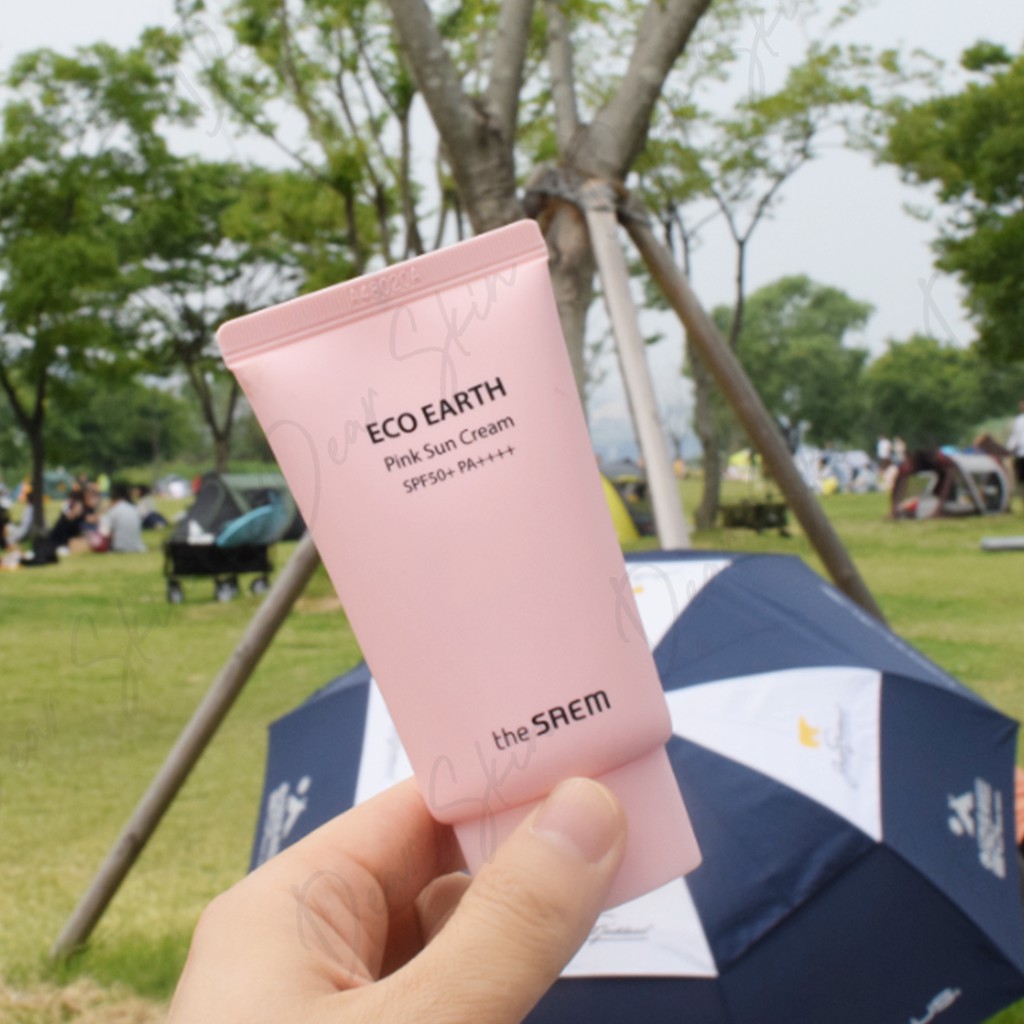 [Version 2020] The SAEM Eco Earth Power Pink Sun Cream Kem Chống Nắng Hồng phiên bản mới 50 ml - KCN The Saem Saem Hồng | BigBuy360 - bigbuy360.vn