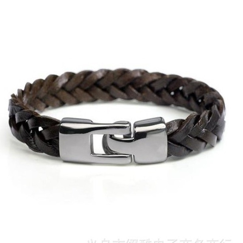 Vòng Tay Da Nhiều Lớp Phong Cách Hip Hop Rock Thời Trang Cho Nam