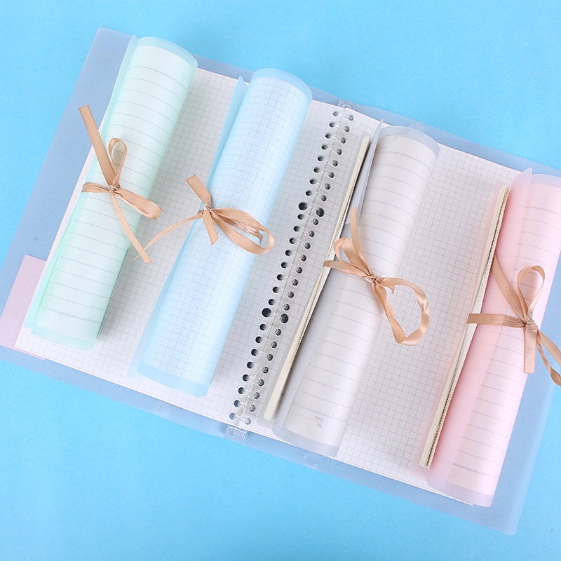 Binder sổ còng nhựa, bìa sổ còng nhựa a4 a5 b5 MODINA kèm ruột