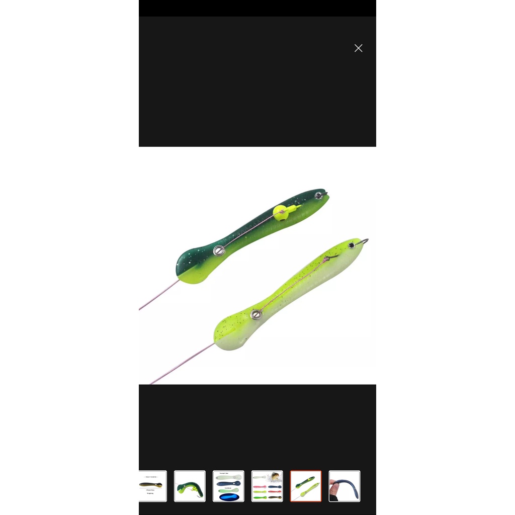 Mồi mềm mới lạ lăng quăng HKN Fishing