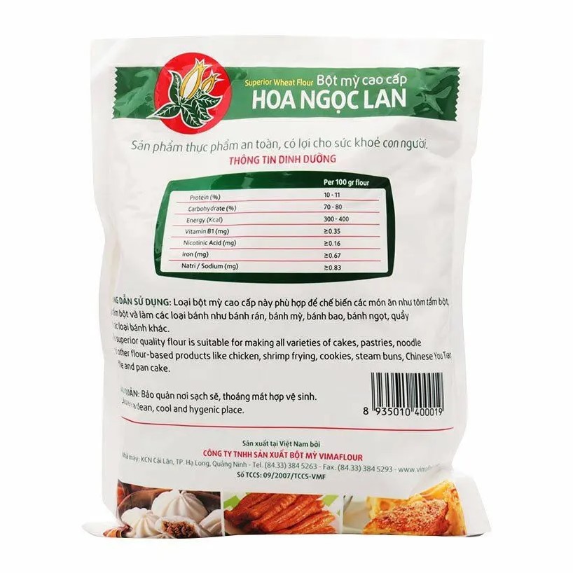 Bột mì cao cấp Hoa Ngọc Lan Vimaflour