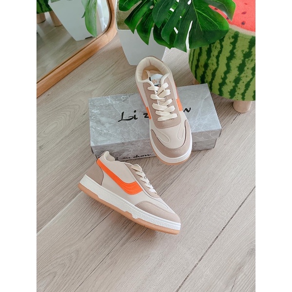 Giày thể thao nữ NBN cổ thấp màu hot đủ phụ kiện