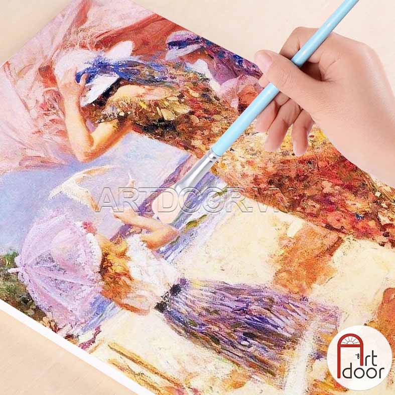 [ARTDOOR] Canvas, Toan vẽ tranh khung dày loại tốt (nhiều kích thước)