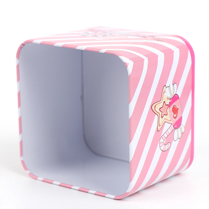 Hộp thiếc đựng trang sức / kẹo nhiều màu sắc tùy chọn