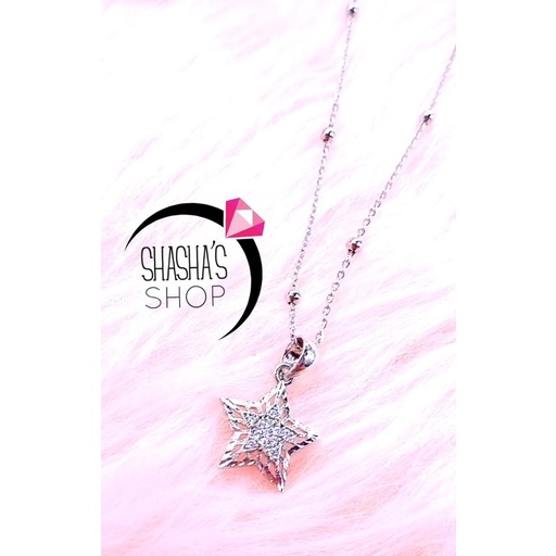 Dây chuyền inox siu dể thương lấp lánh