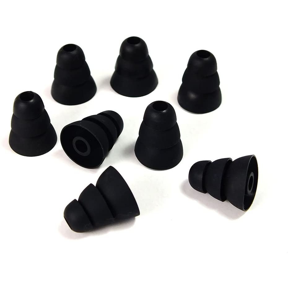 Bộ 3 cặp nút bọc tai nghe nhét tai thay thế bằng silicon cho Sony Senso Powerbeats Jaybird