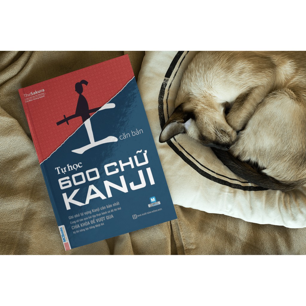 Sách - Tự Học 600 Chữ Kanji Căn Bản ( Sách Tái Bản - Học Cùng App MCBOOKS)