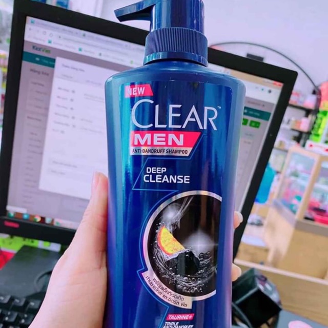 Clear men mẫu mới ủ bùn  450ml (giá sỉ)