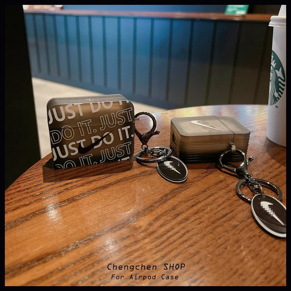 Transparent black square TPU headphone protective case for AirPods3rd gen case Fashion brand headphone protective case 2023 New for AirPodsPro2 headphone protective case compatible with AirPodsPro case AirPods2gen case