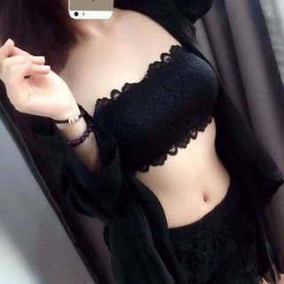  [xả kho 3 ngày] ÁO BAR REN QUÂY NGỰC