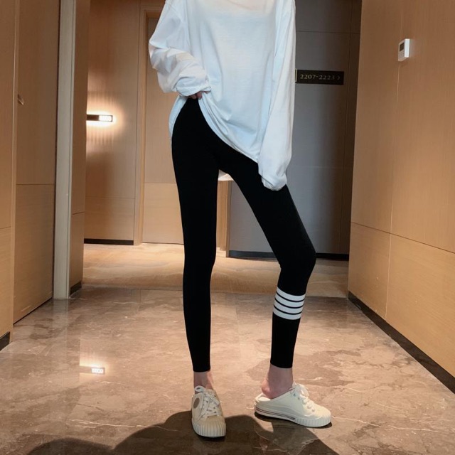 ( Ảnh Thât Có Săn )  Quần legging bó Thom Browne | BigBuy360 - bigbuy360.vn