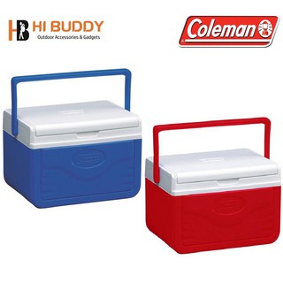 [ TIỆN DỤNG ] Thùng Giữ Lạnh COLEMAN 4.7 Lít Màu Xanh - Đỏ