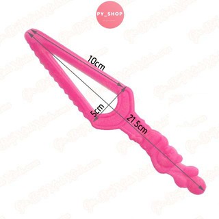 Gói 10 dao hồng cắt bánh kem, dao nhựa cắt bánh kem