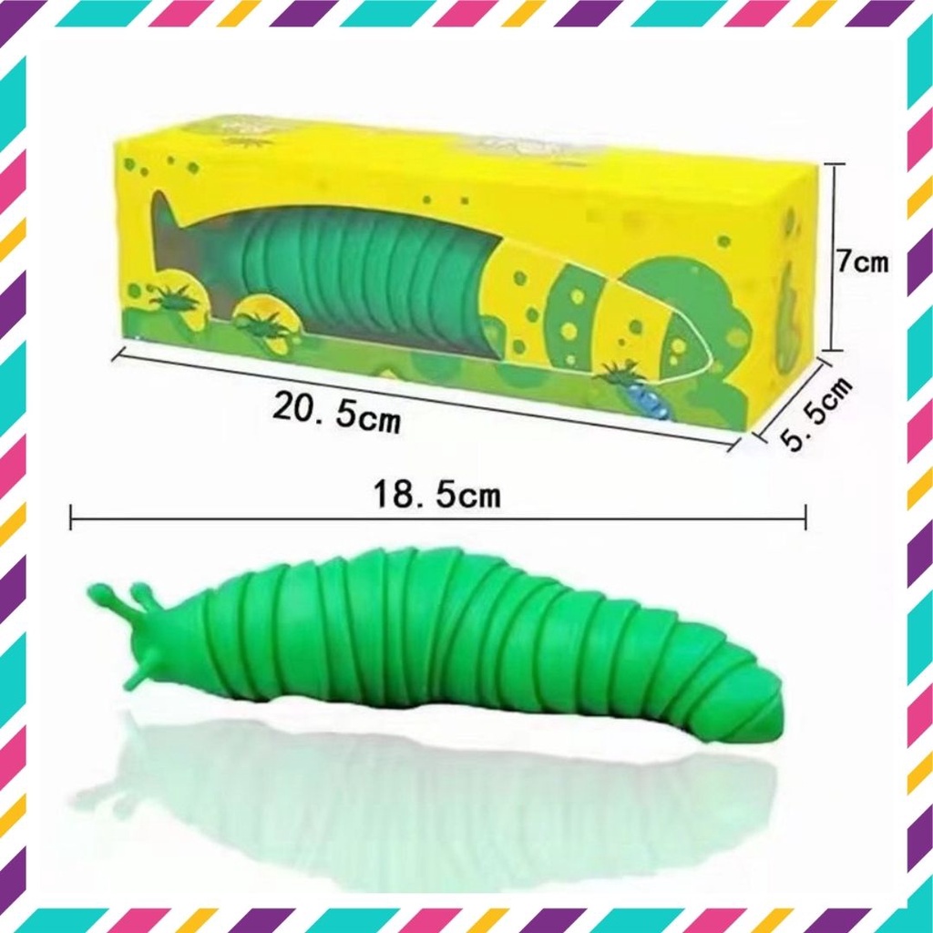 Đồ chơi Sâu hot, đồ chơi giải stress, con sâu thần tài, đồ chơi con sâu Larva vui nhộn - Nhíp Shop