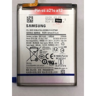 Pin samsung a21s a12 zin hãng