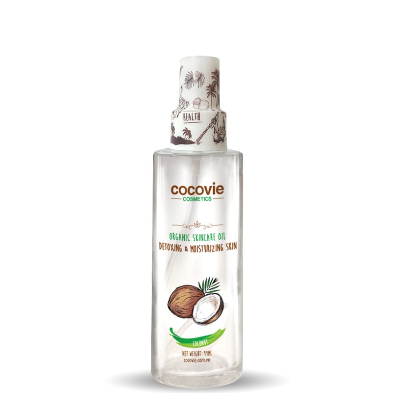 DẦU DỪA DƯỠNG THỂ HỮU CƠ COCOVIE 100ML