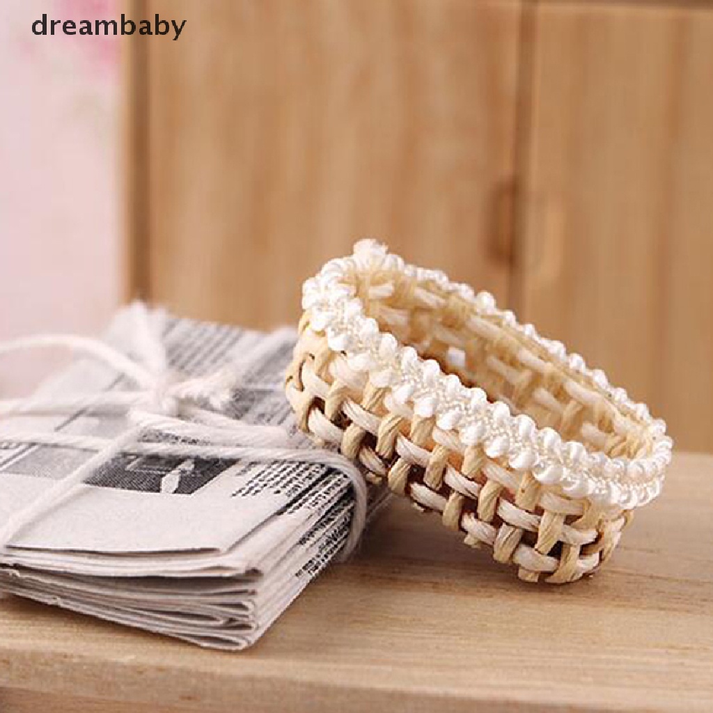 Giỏ Mây Đựng Rau Củ Quả 1 / 12 Trang Trí Nhà Búp Bê