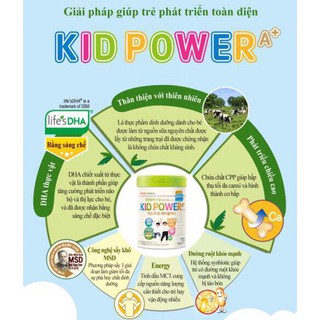 [ Date 2021] Sữa Bột Kid Power A+ 750g Nội Địa Hàn