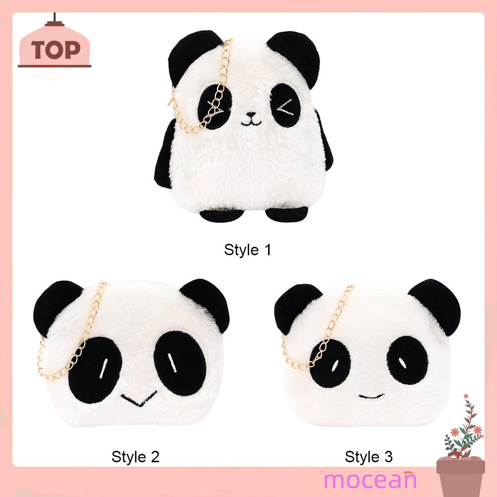 Túi đeo vai/ đeo chéo hình gấu trúc dễ thương dành cho nữ