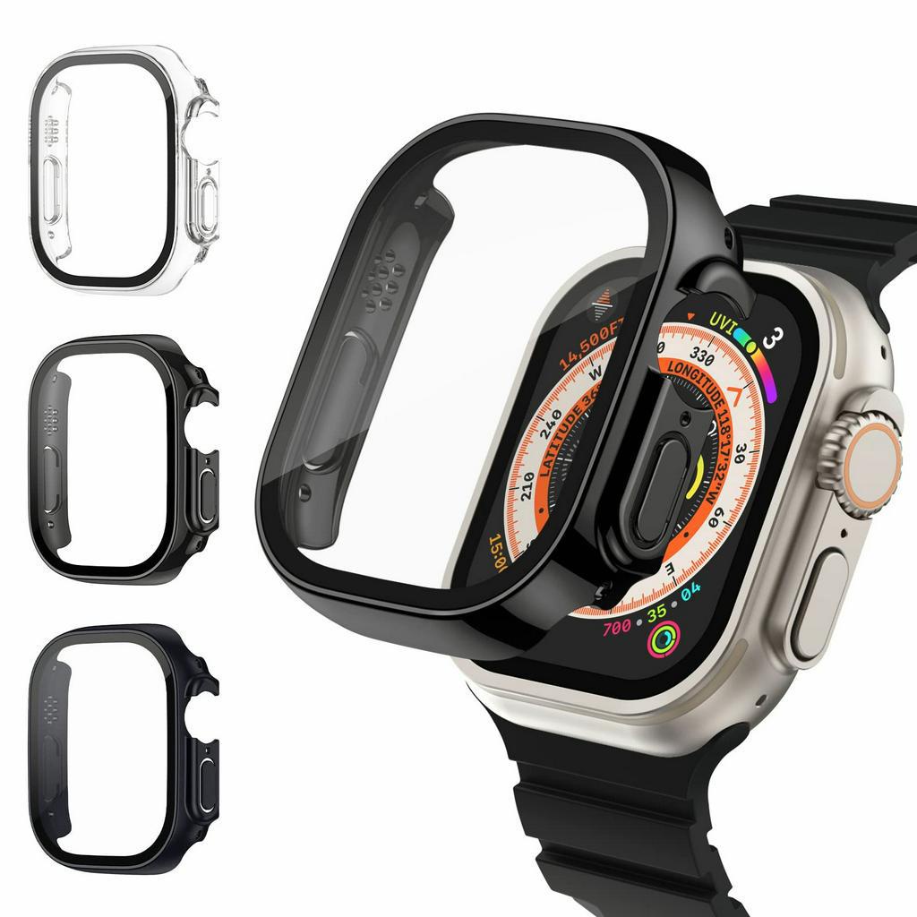 Ốp Bảo Vệ Màn Hình Đồng Hồ Chống Thấm Nước Cho Apple Watch Ultra Case 49mm 45mm 41mm 44mm 40mm IWatch Serie 8 7 5 SE 6 4