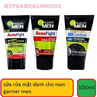 Sữa rửa mặt dành cho nam Garnier Men 100g