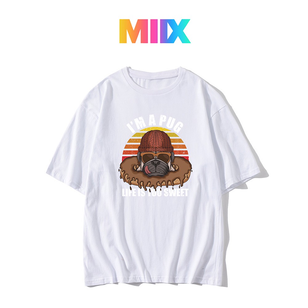 Áo thun tay lỡ form rộng unisex Miix basic tee MT005