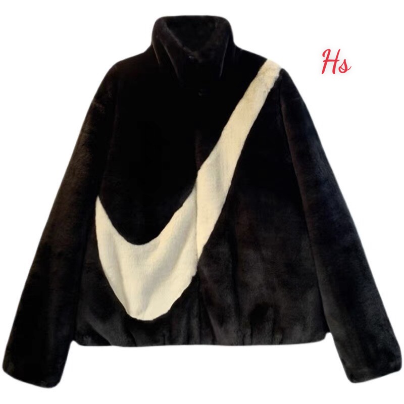 Áo Khoác Lông In Ni.ke Chữ To Hot Trend Mã 680 UNI STORE