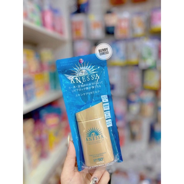 Kem chống nắng Anessa Perfect UV Sunscreen Skincare Milk SPF 50+ PA++++ 60ml