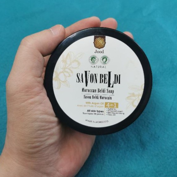 [ĐỘC ĐÁO] Xà phòng đen châu Phi 100% hữu cơ từ Ma Rốc với chiết xuất dầu argan giúp làm sạch và đep da