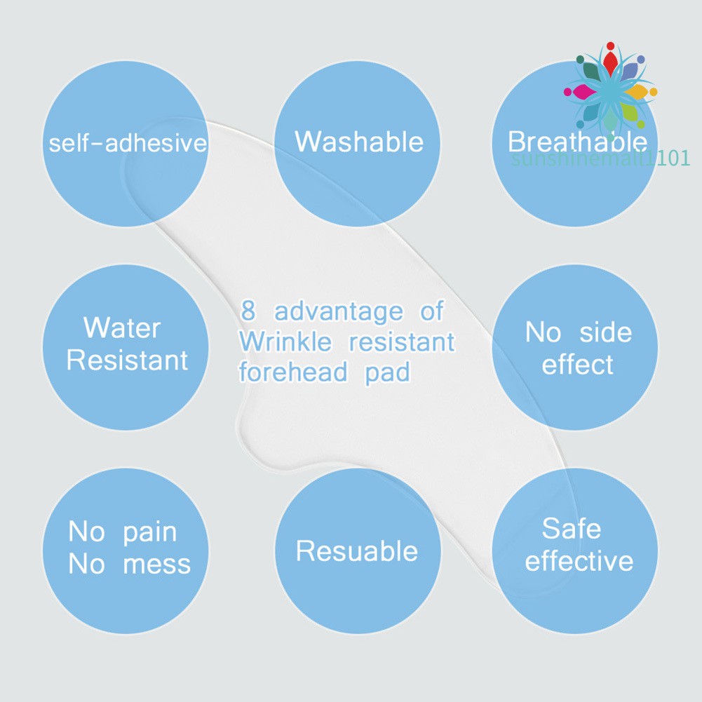 Silicone (Hàng Mới Về) Miếng Dán Silicon Chống Nếp Nhăn Và Lão Hóa Cho Vùng Trán | BigBuy360 - bigbuy360.vn