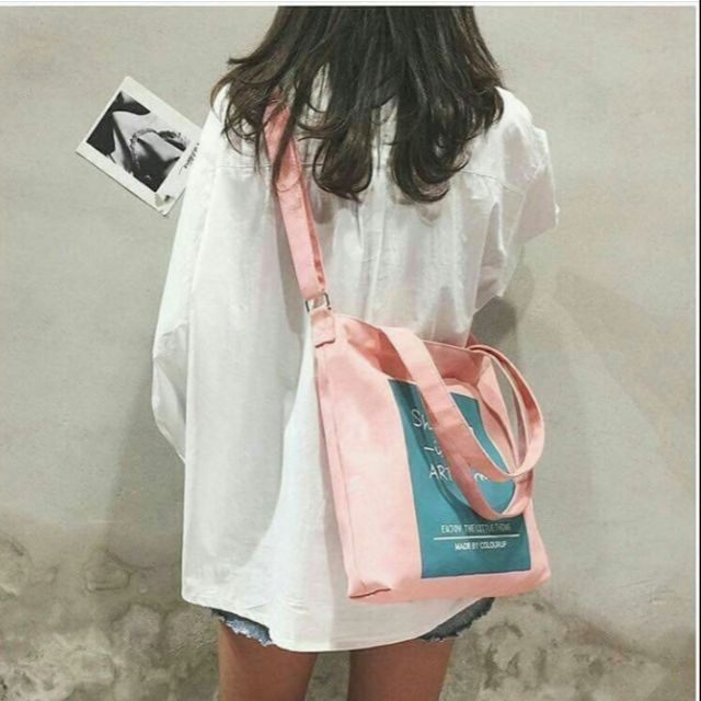 Túi đeo chéo Shopping is an art from