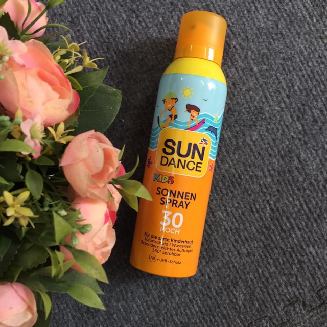 Xịt chống nắng Sundance cho bé Spf30