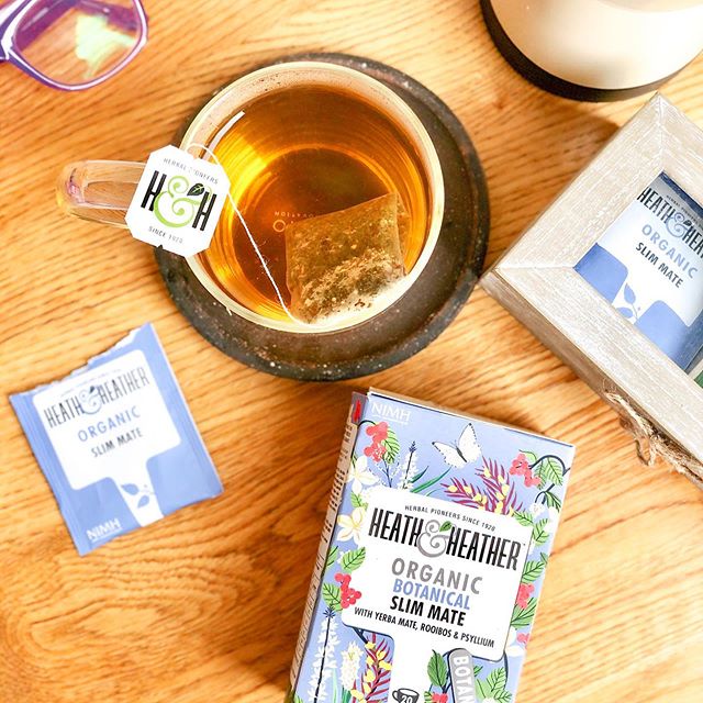 Trà thảo mộc hỗ trợ giảm cân Heath&Heather Botanical Slim Mate hộp 20 gói
