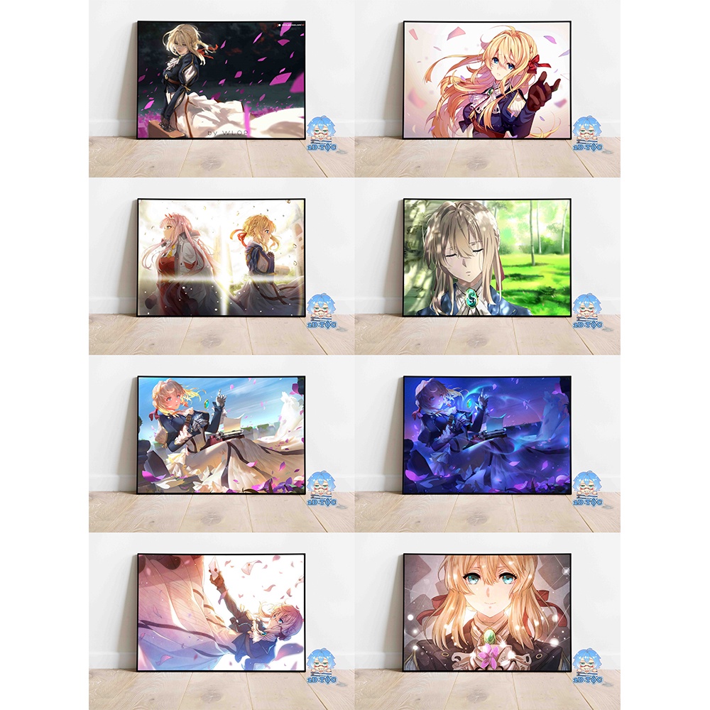TRANH POSTER A3 GIẤY CHẤT LƯỢNG CAO ANIME VIOLET EVERGARDEN (16) - 2D TỘC SHOP