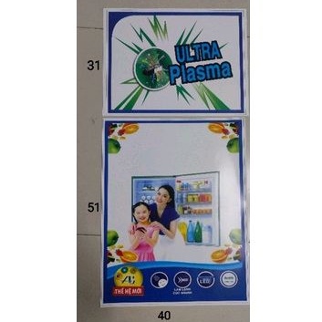 combo 10 tem dán máy giặt không ghi thương hiệu