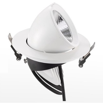 Đèn Led Âm Trần Đế Xoay 360 Độ 7w Vàng/Trắng/Trung tính, Đèn Rọi Tường, Đèn Soi Tranh