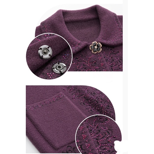 Áo khoác dạ cho người già và trung niên