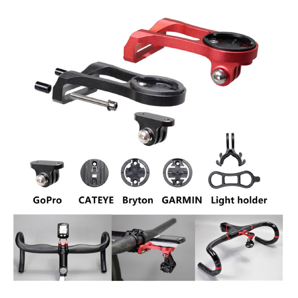 Giá Đỡ Đồng Hồ Tốc Độ Bằng Hợp Kim Nhôm Cho Xe Đạp Garmin