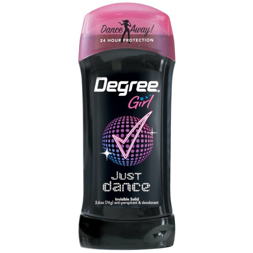 Lăn khử mùi nữ dạng sáp Degree Women Antiperspirant Deodorant Stick Just Dance 76g (Mỹ)