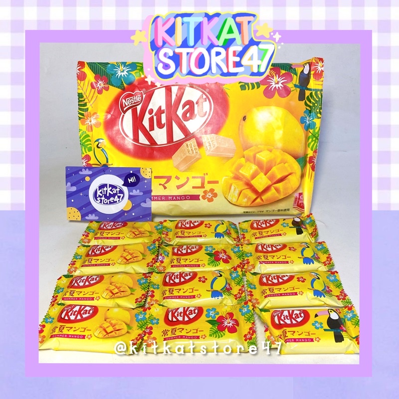 KITKAT VỊ XOÀI SUMMER MANGO SIÊU NGON