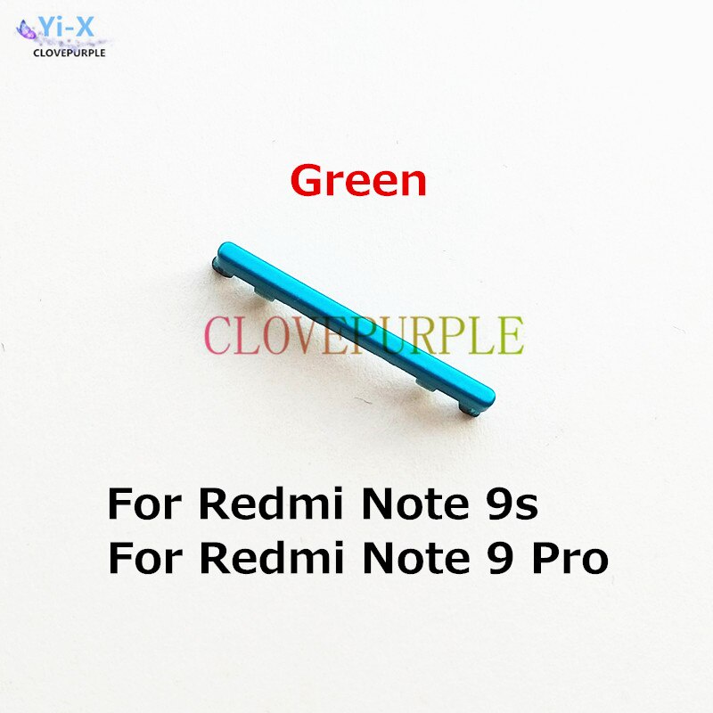 Mới Nút Bấm Nguồn Và Âm Lượng Thay Thế Cho Xiaomi Redmi Note 9 Pro 9s
