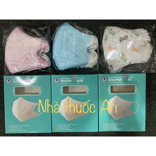Khẩu trang trẻ em Dolphins hộp 10 cái