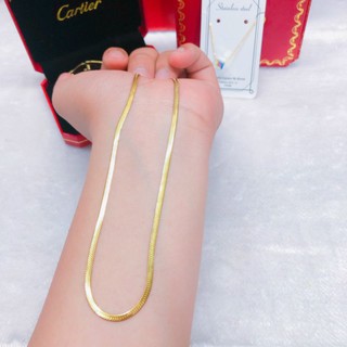 Dây chuyền titan mẫu dây mì