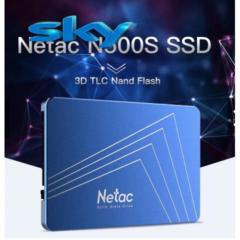 SSD Netac 120GB N500S SATA3 6Gbs 2.5"inch Chính Hãng Dùng Cho Laptop PC MacBook Máy Tính Để Bàn Bảo Hành 36T 1 đổi 1