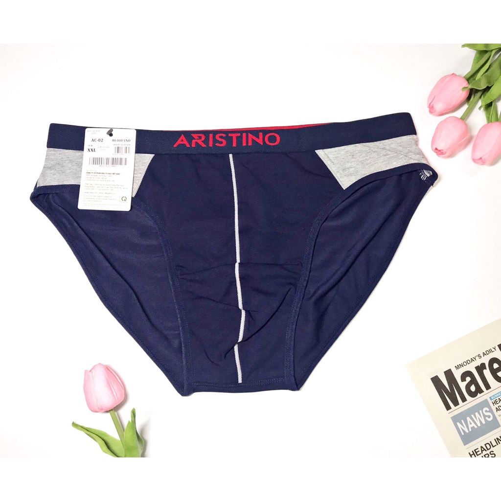 ARISTINO XẢ KHO 40%⚡ Quần sịp ARISTINO tam giác chuẩn cotton cao cấp kháng khuẩn SẴN HÀNG/ A01