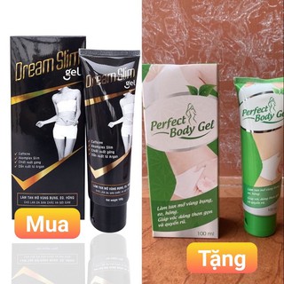 [Tặng Quà Hót] 100% Hàng Chính Hãng Kem tan mỡ Dream Slim Gel Hiệu Quả Sau 4 Đến 8 Tuần