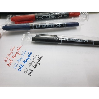 Bút long dầu 2 đầu Marker sắc nét (Mã 03)