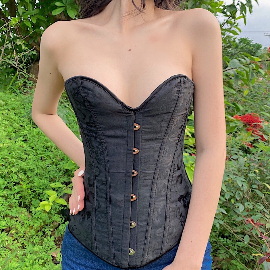 Áo corset định hình dáng nâng ngực thắt eo Lily Corset