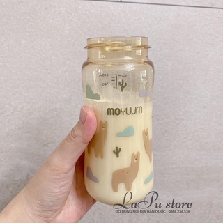 Bình sữa Moyuum Lạc Đà - Llama version size 170ml - 270ml (có sẵn)